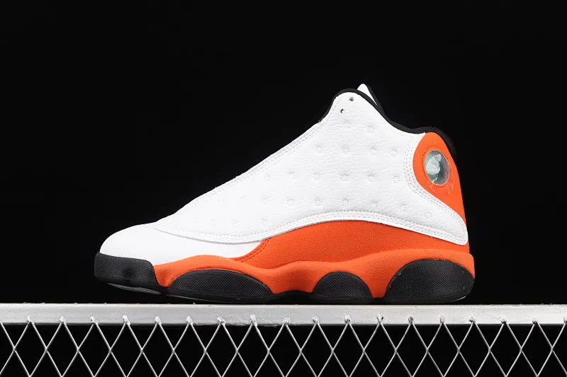 All categories Air Jordan Jordan series basketball shoes Air Jordan 13 G version Air Jordan 13 Retro AJ13 white orange 414571-108